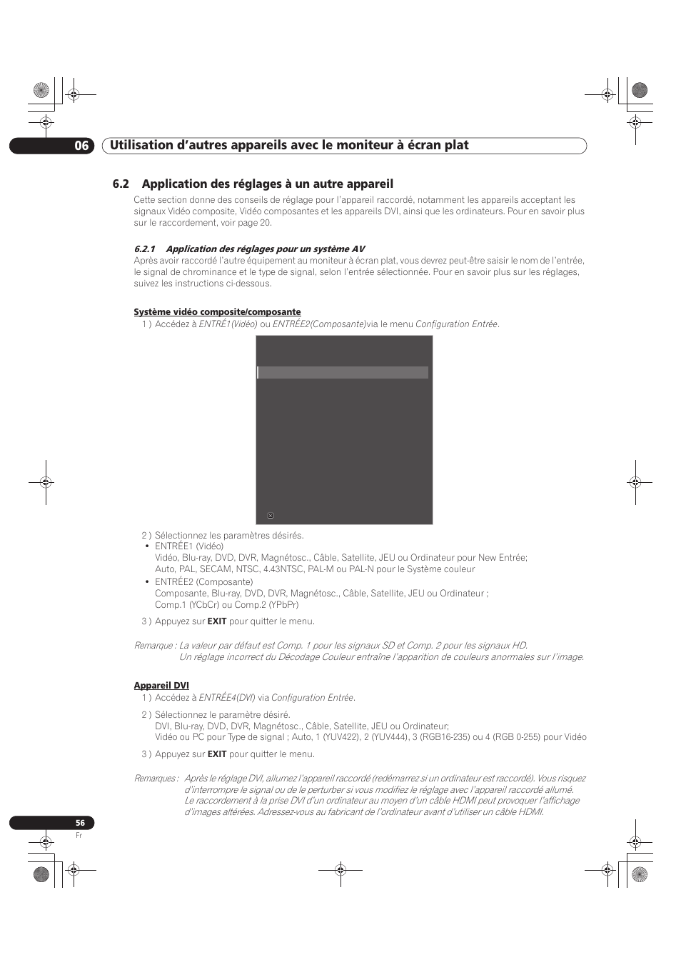 2 application des réglages à un autre appareil, 1 application des réglages pour un système av | Pioneer KRP-500M User Manual | Page 164 / 325