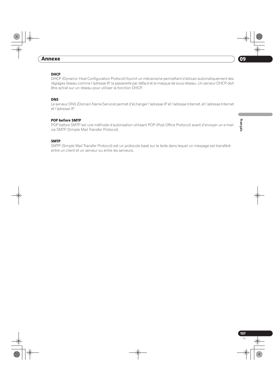 09 annexe | Pioneer KRP-500M User Manual | Page 215 / 325