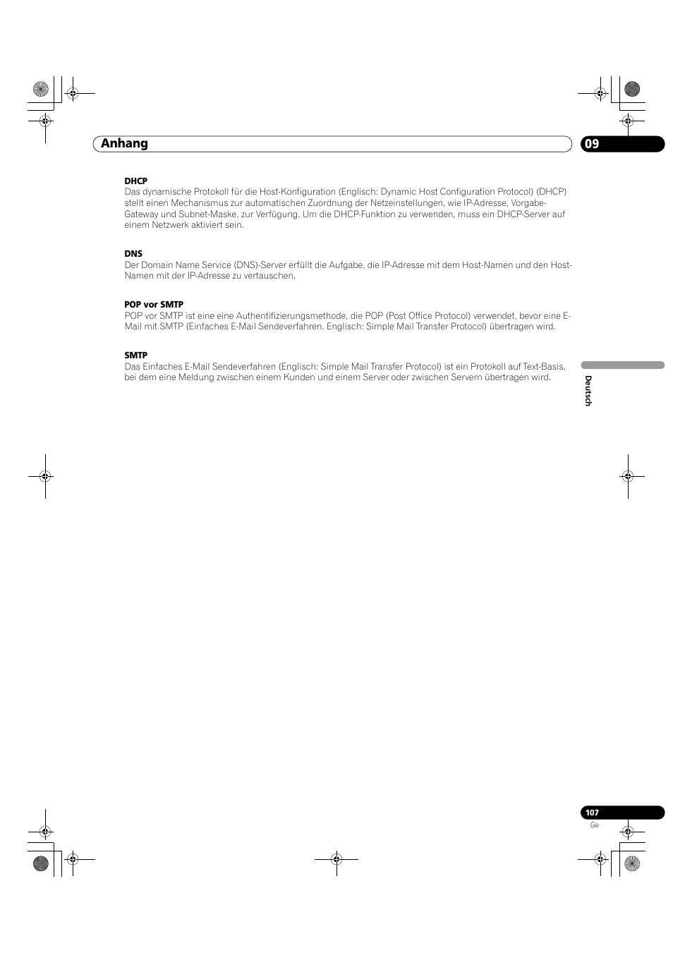 09 anhang | Pioneer KRP-500M User Manual | Page 323 / 325