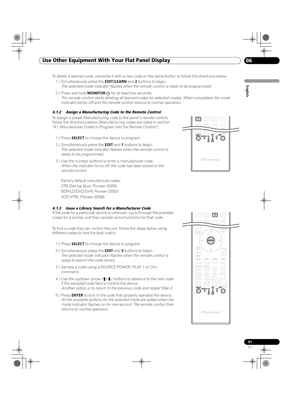 Pioneer KRP-500M User Manual | Page 51 / 325