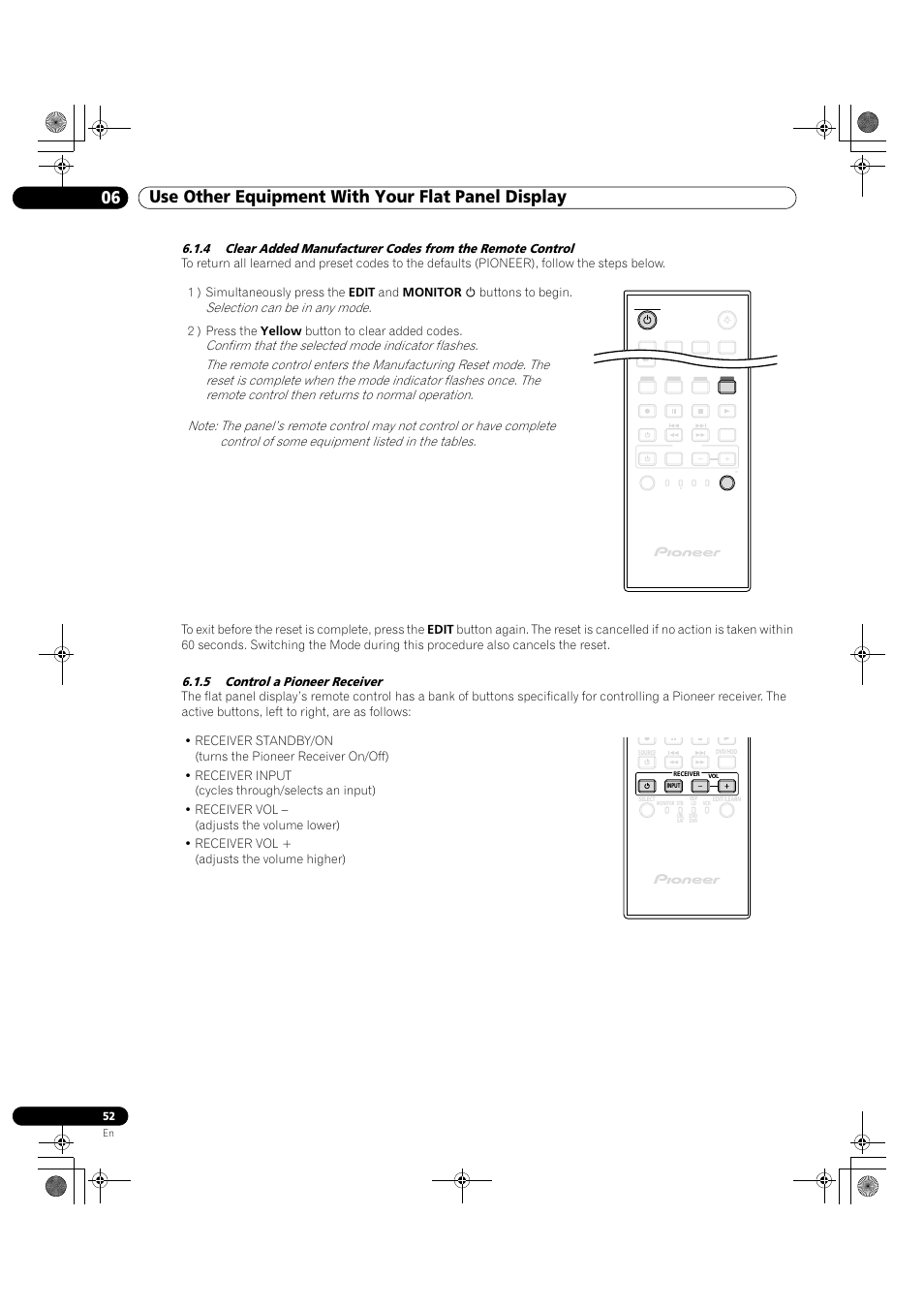 Pioneer KRP-500M User Manual | Page 52 / 325