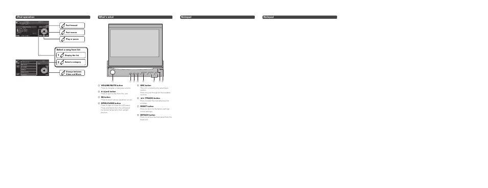 Pioneer AVH-P5100DVD User Manual | Page 2 / 8