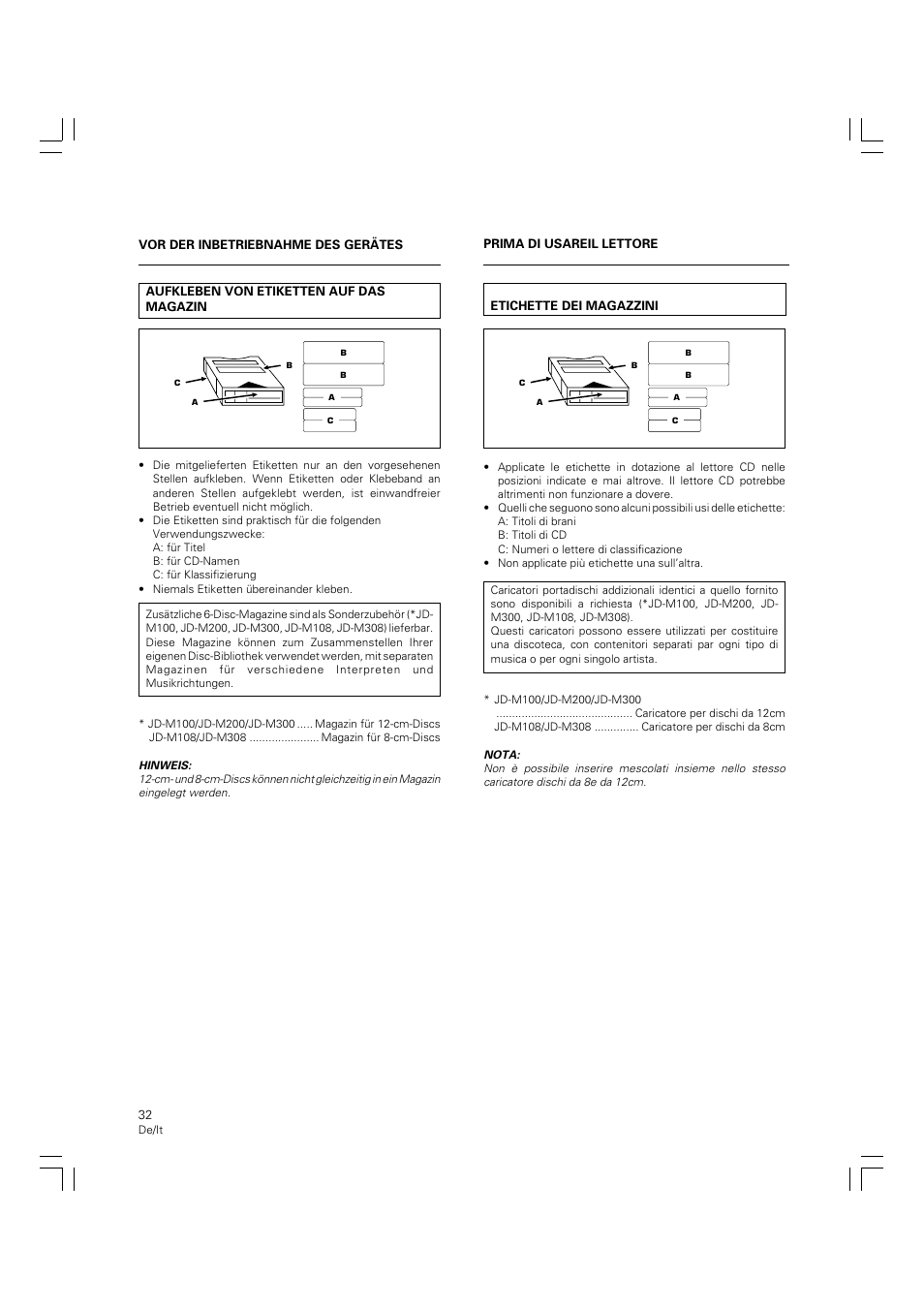 Pioneer PD-M426A User Manual | Page 32 / 88