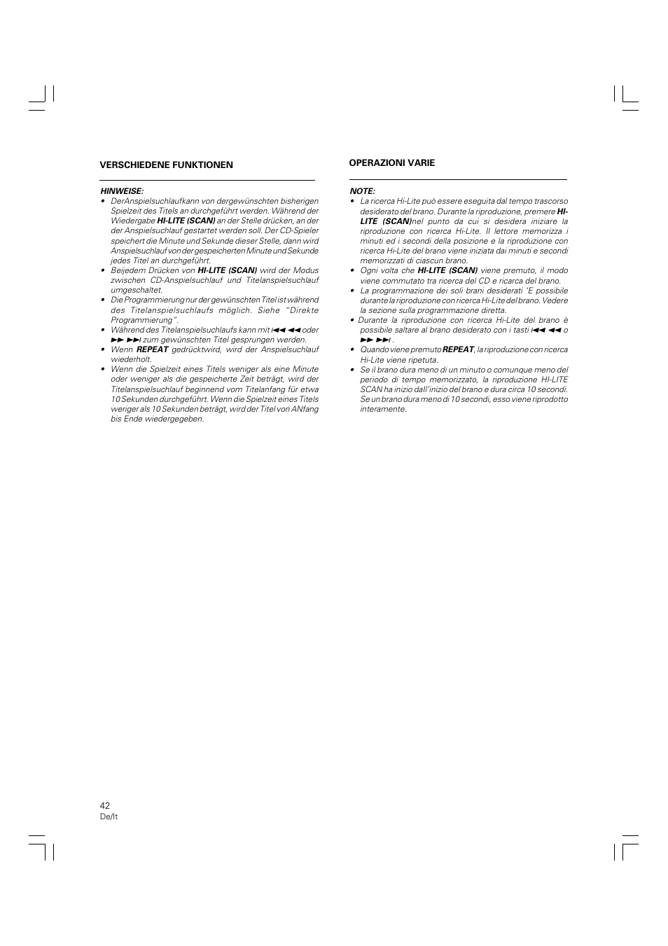Pioneer PD-M426A User Manual | Page 42 / 88