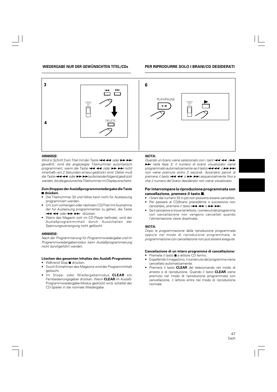 Pioneer PD-M426A User Manual | Page 47 / 88