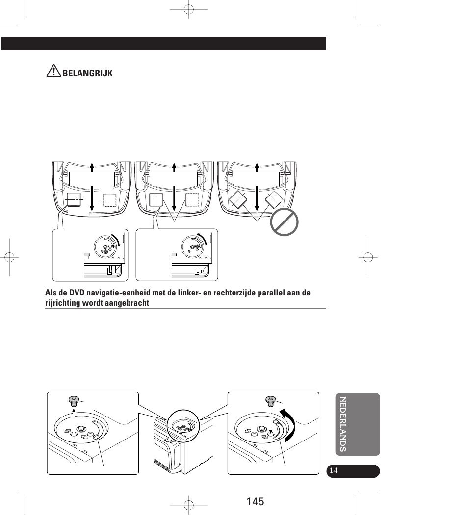 Belangrijk | Pioneer AVIC-70D User Manual | Page 145 / 158