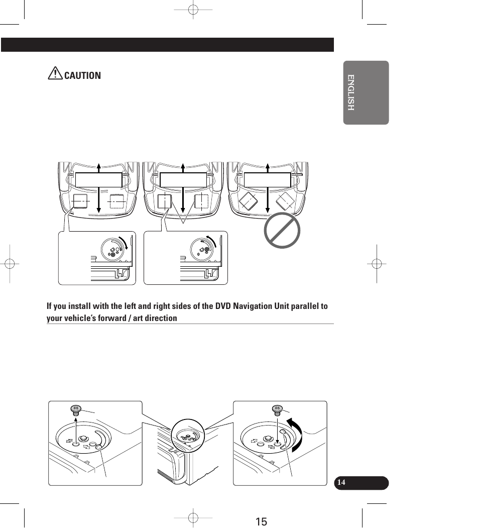Caution | Pioneer AVIC-70D User Manual | Page 15 / 158