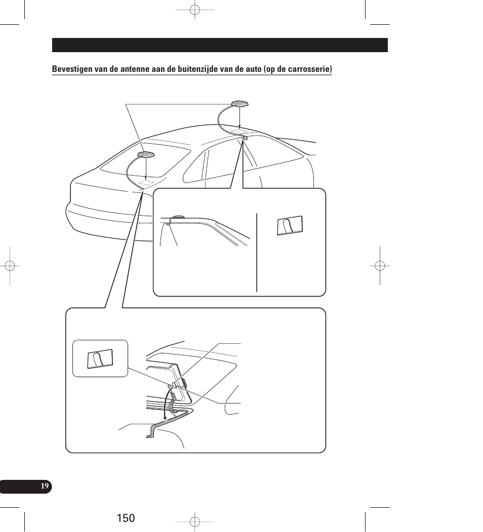 Inbouwen | Pioneer AVIC-70D User Manual | Page 150 / 158