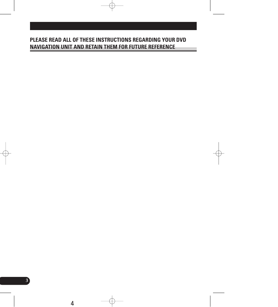 Important safeguards, Please read all of these | Pioneer AVIC-70D User Manual | Page 4 / 158