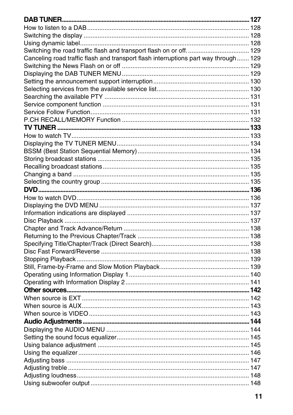 Pioneer AVIC-60D-2 User Manual | Page 13 / 188