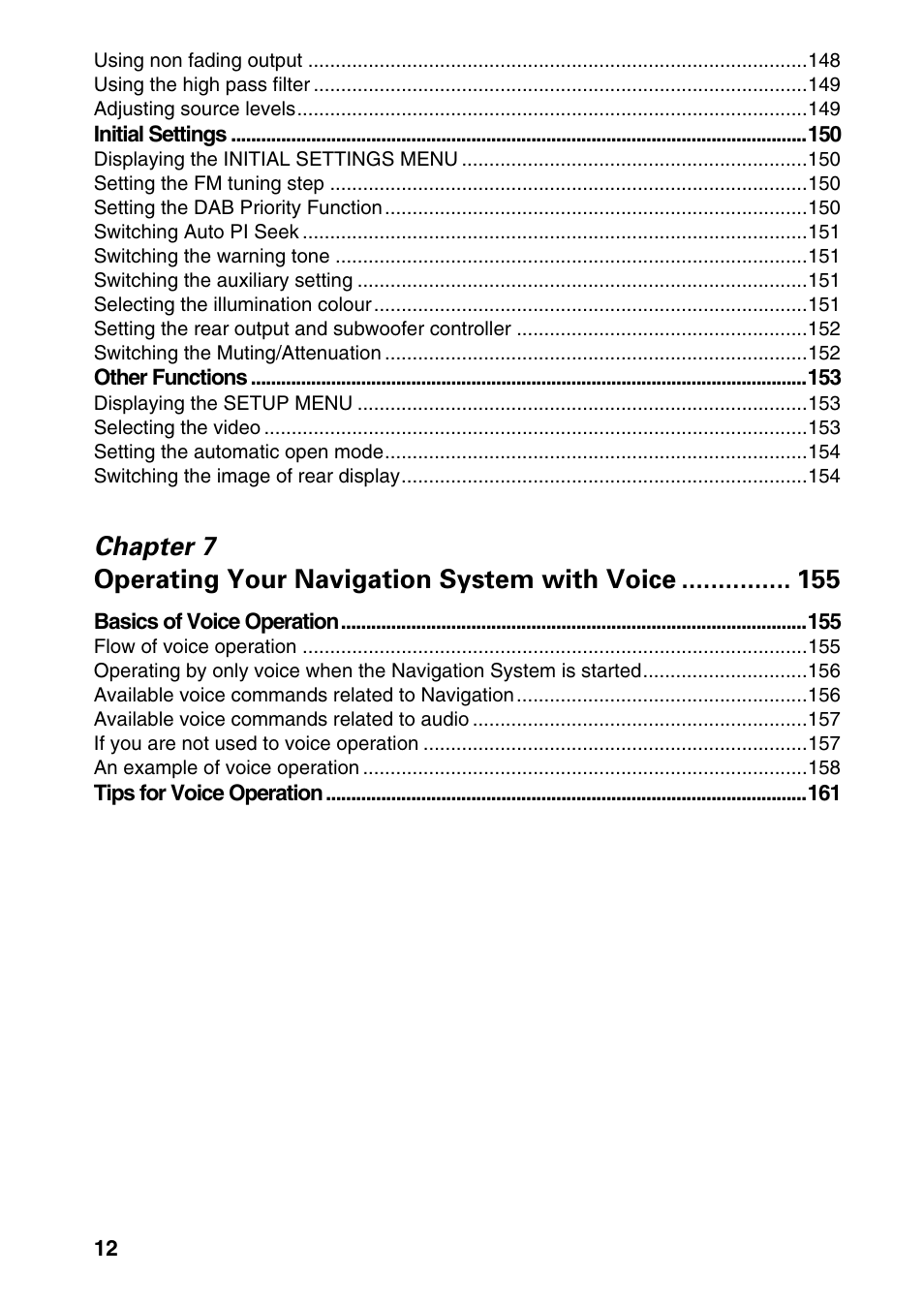 Pioneer AVIC-60D-2 User Manual | Page 14 / 188