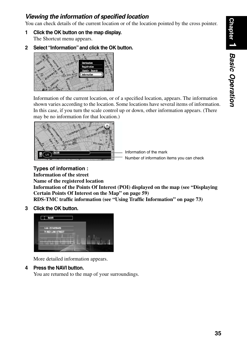 Basic operation | Pioneer AVIC-60D-2 User Manual | Page 37 / 188
