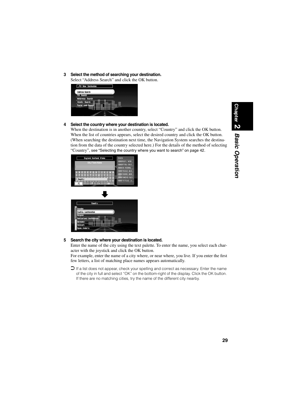 Basic operation | Pioneer AVIC-70D User Manual | Page 31 / 124
