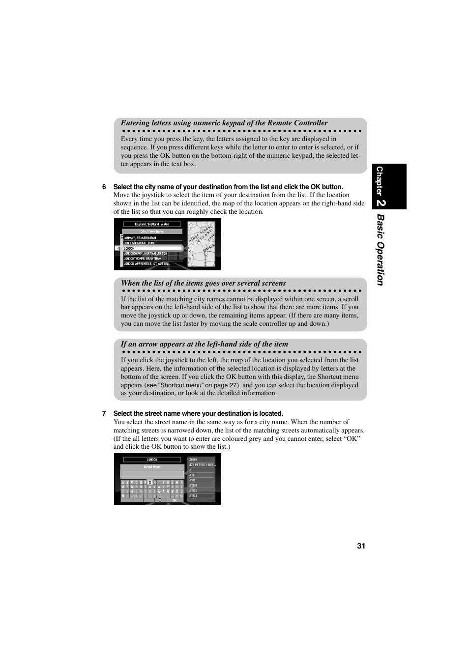 Basic operation | Pioneer AVIC-70D User Manual | Page 33 / 124