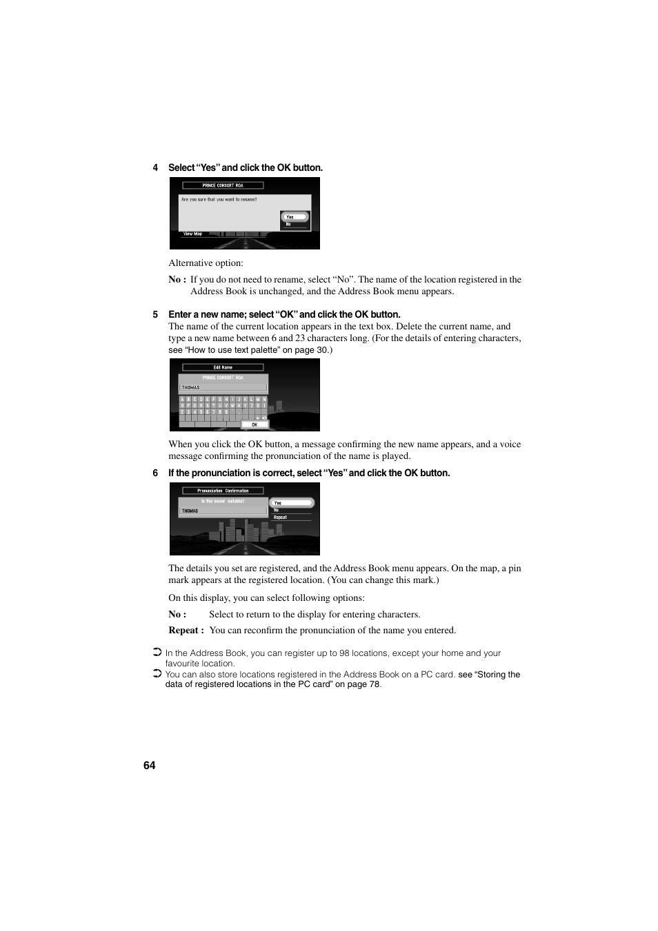 Pioneer AVIC-70D User Manual | Page 66 / 124