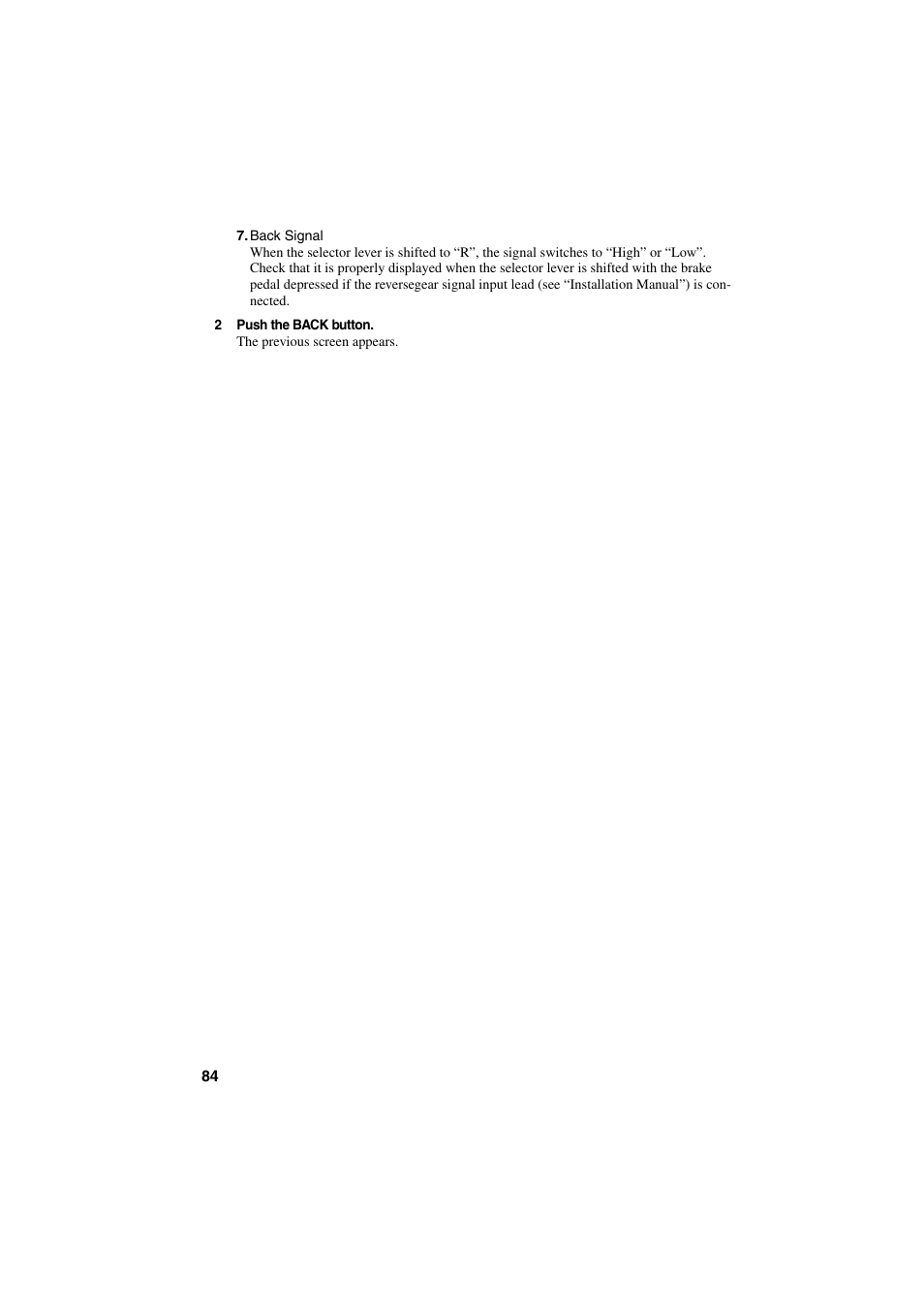 Pioneer AVIC-70D User Manual | Page 86 / 124