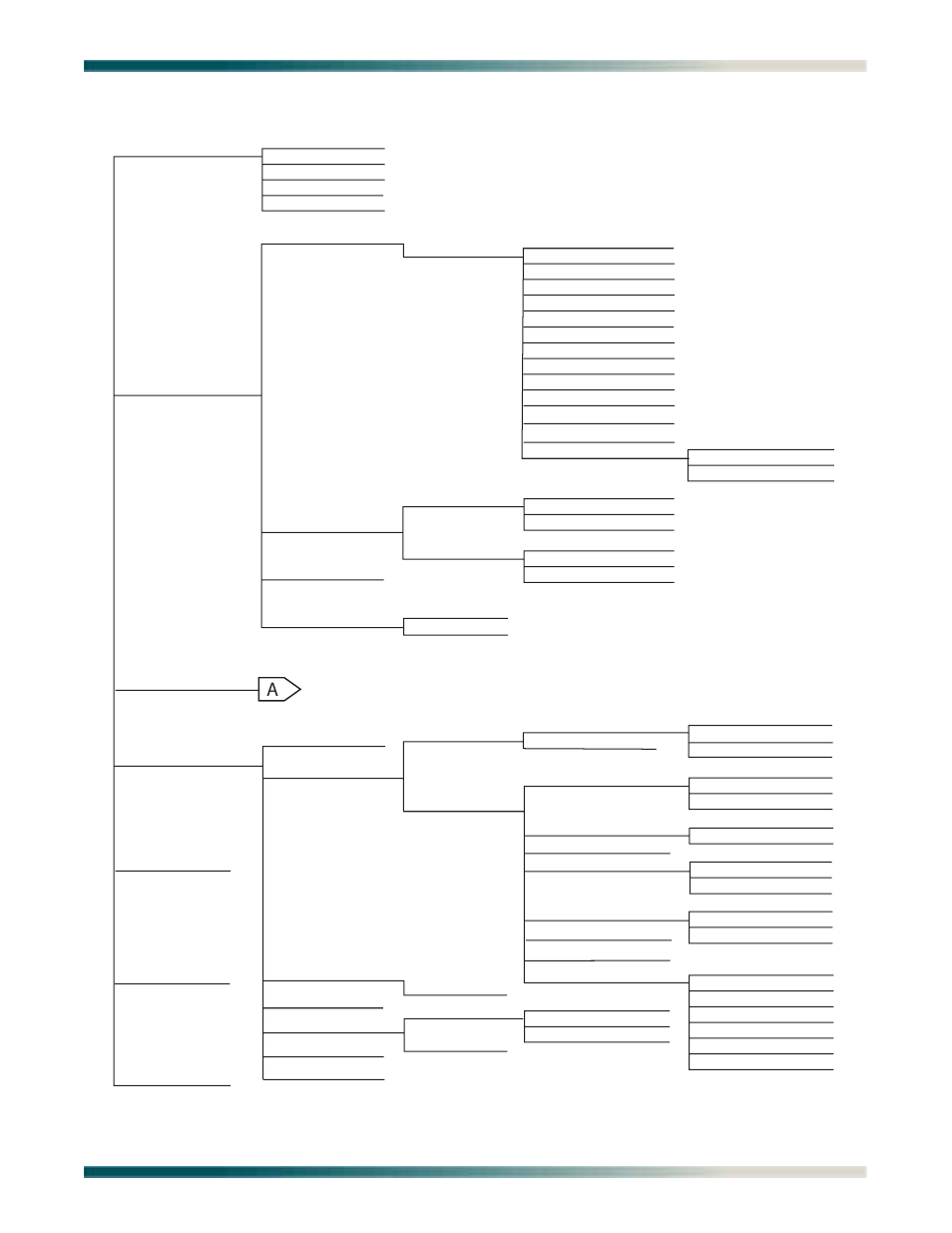 Figure 5-3. total access 1240 main menu tree -7, Figure 5-3 | ADTRAN Total Access 1240 User Manual | Page 47 / 146