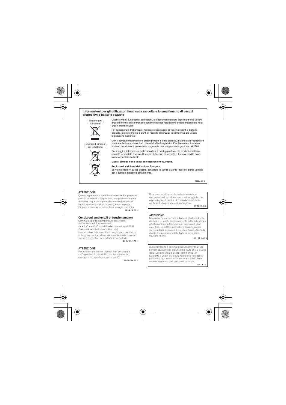 Se-nc31c_it.fm 2 ページ ２０１０年７月２８日 水曜日 午前１０時４分 | Pioneer SE-NC31C-K User Manual | Page 38 / 196