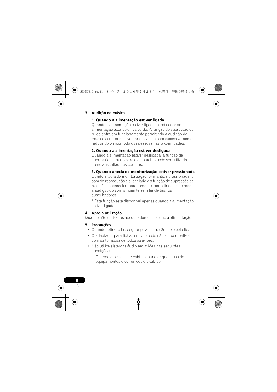 Pioneer SE-NC31C-K User Manual | Page 80 / 196