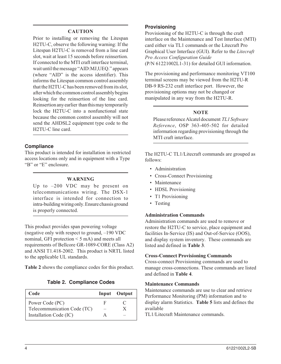 ADTRAN AHDSL2 User Manual | Page 4 / 30