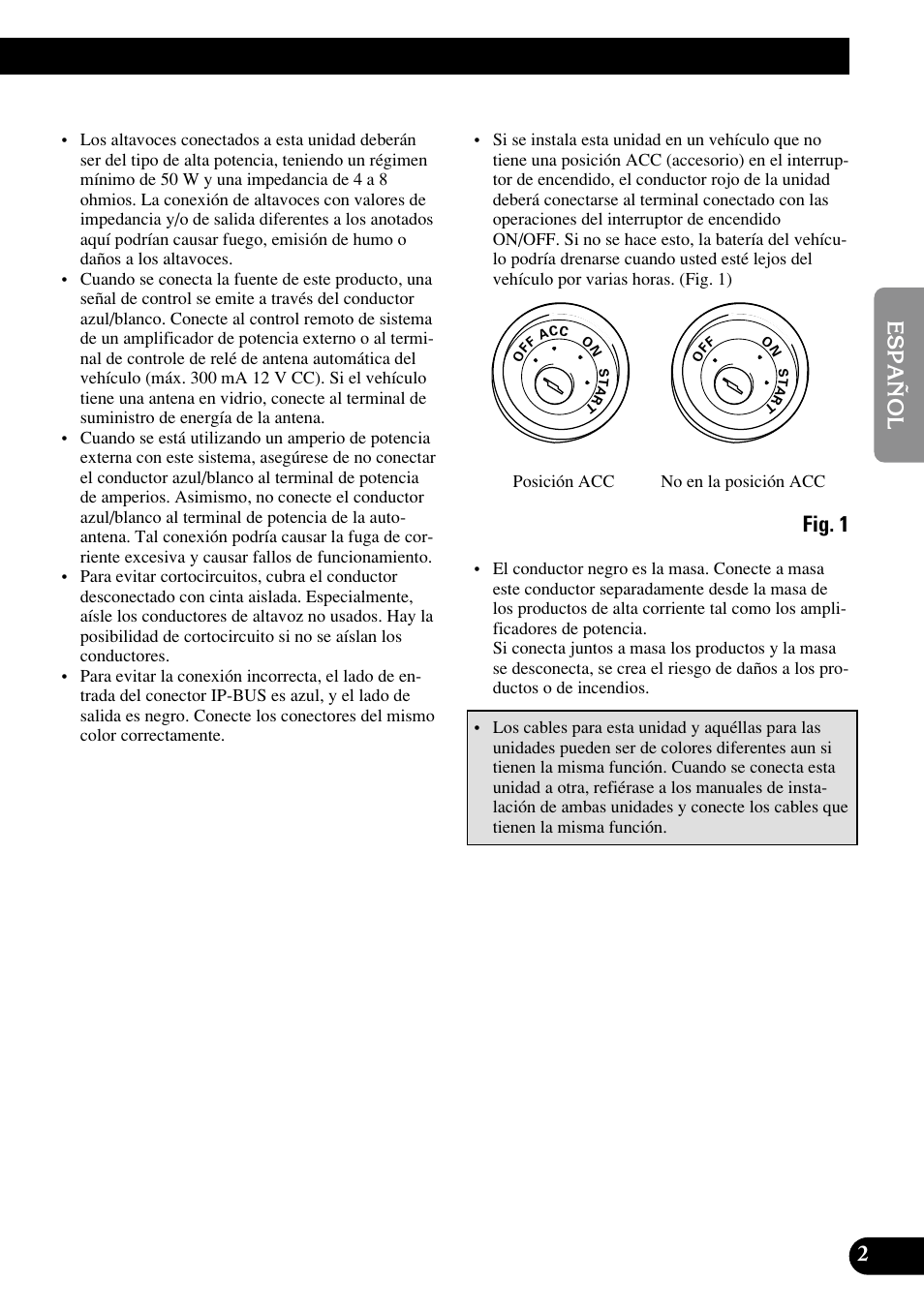 Fig. 1 | Pioneer DEH-P6400R User Manual | Page 11 / 52