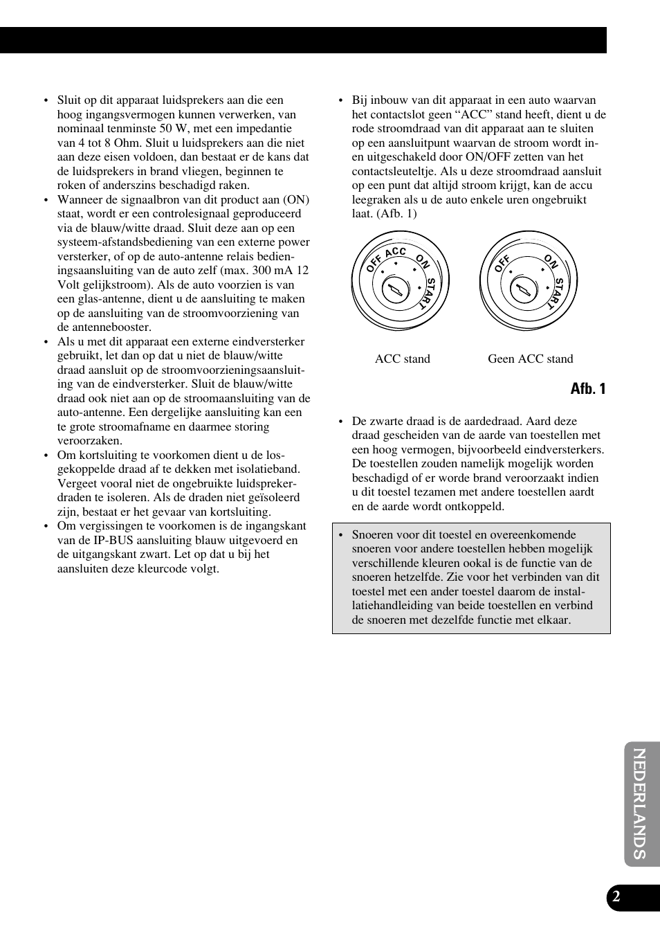 Afb. 1 | Pioneer DEH-P6400R User Manual | Page 43 / 52