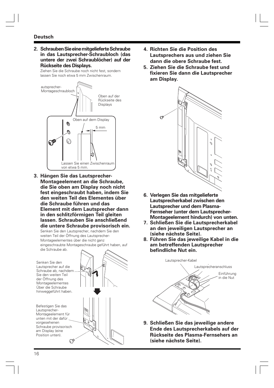 Pioneer PDP-S60 User Manual | Page 16 / 44