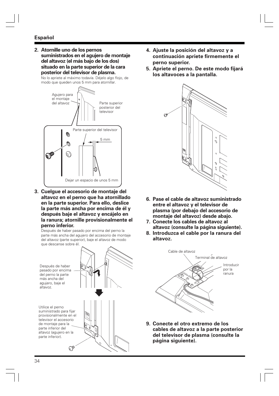 Pioneer PDP-S60 User Manual | Page 34 / 44