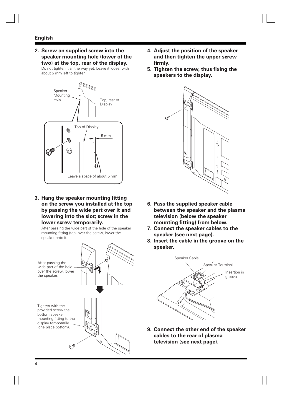 Pioneer PDP-S60 User Manual | Page 4 / 44