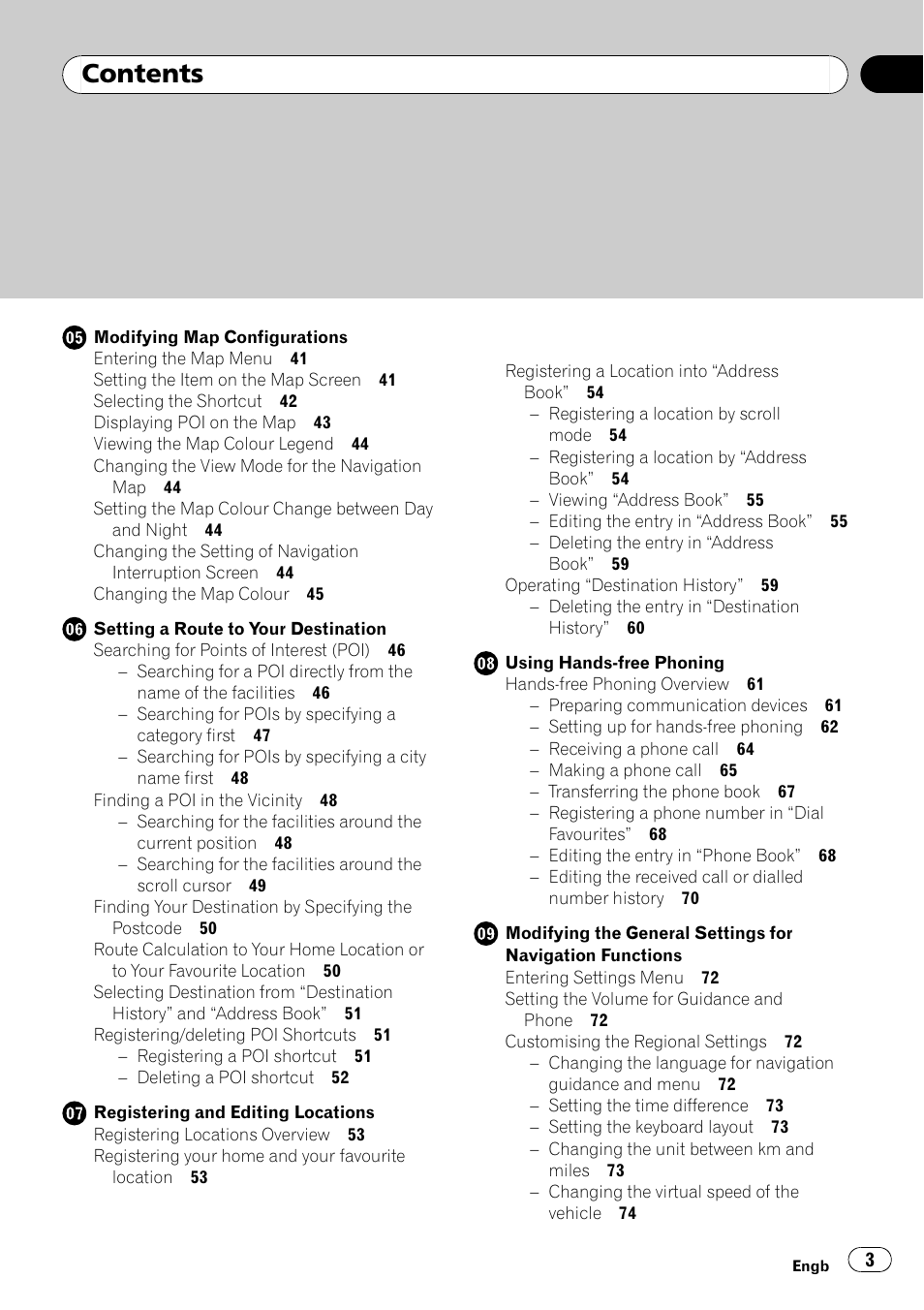 Pioneer AVIC-HD3-II User Manual | Page 3 / 189