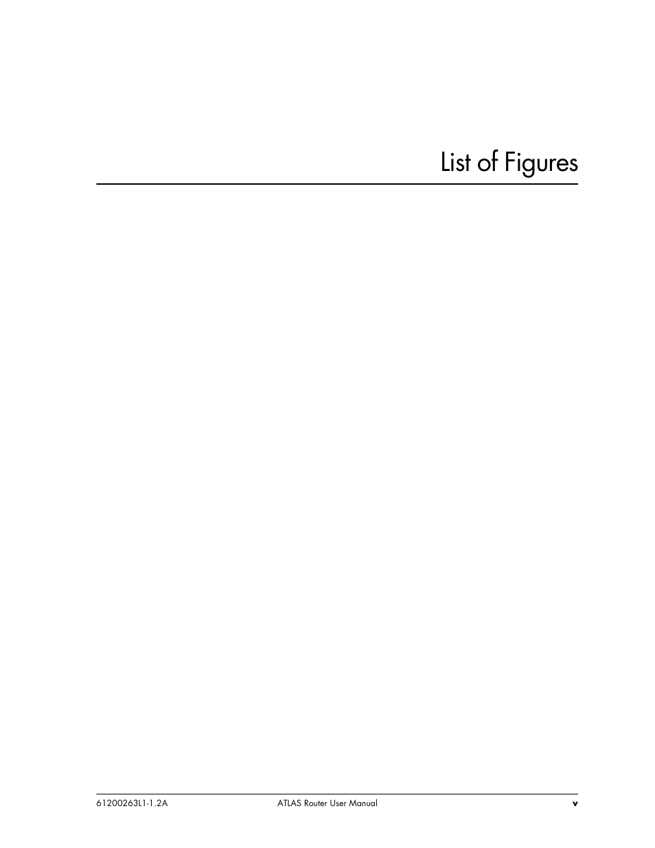 List of figures | ADTRAN 1200263L1-1.2A User Manual | Page 5 / 33