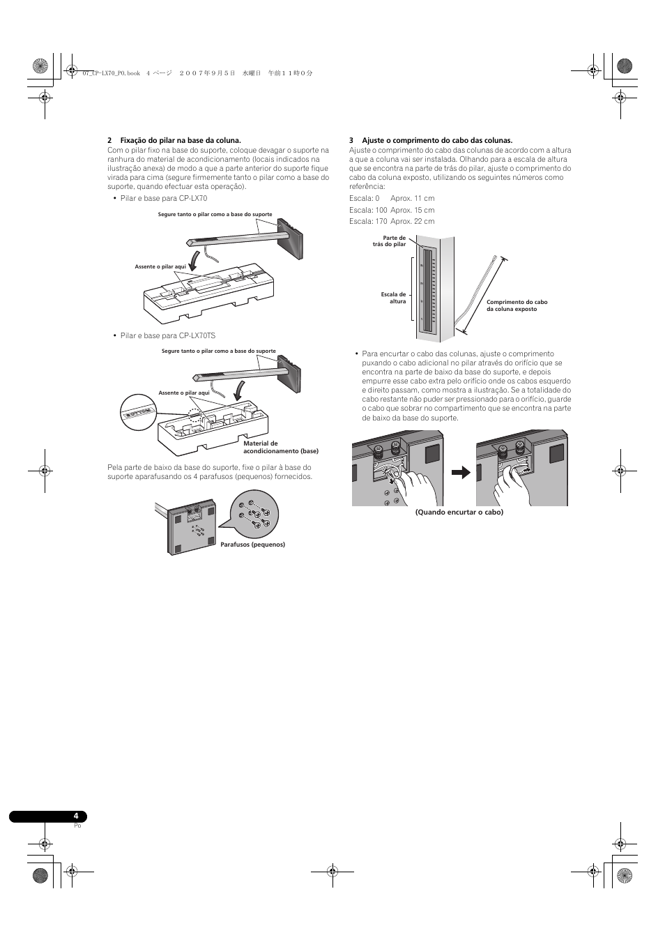 Pioneer CP-LX70 User Manual | Page 40 / 74