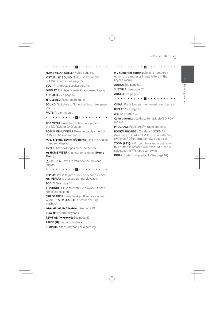 Pioneer MCS-FS131 User Manual | Page 21 / 576