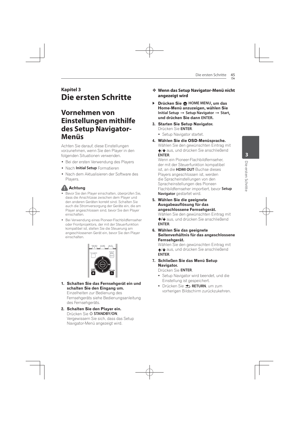 Die ersten schritte, 3kapitel 3 | Pioneer MCS-FS131 User Manual | Page 241 / 576