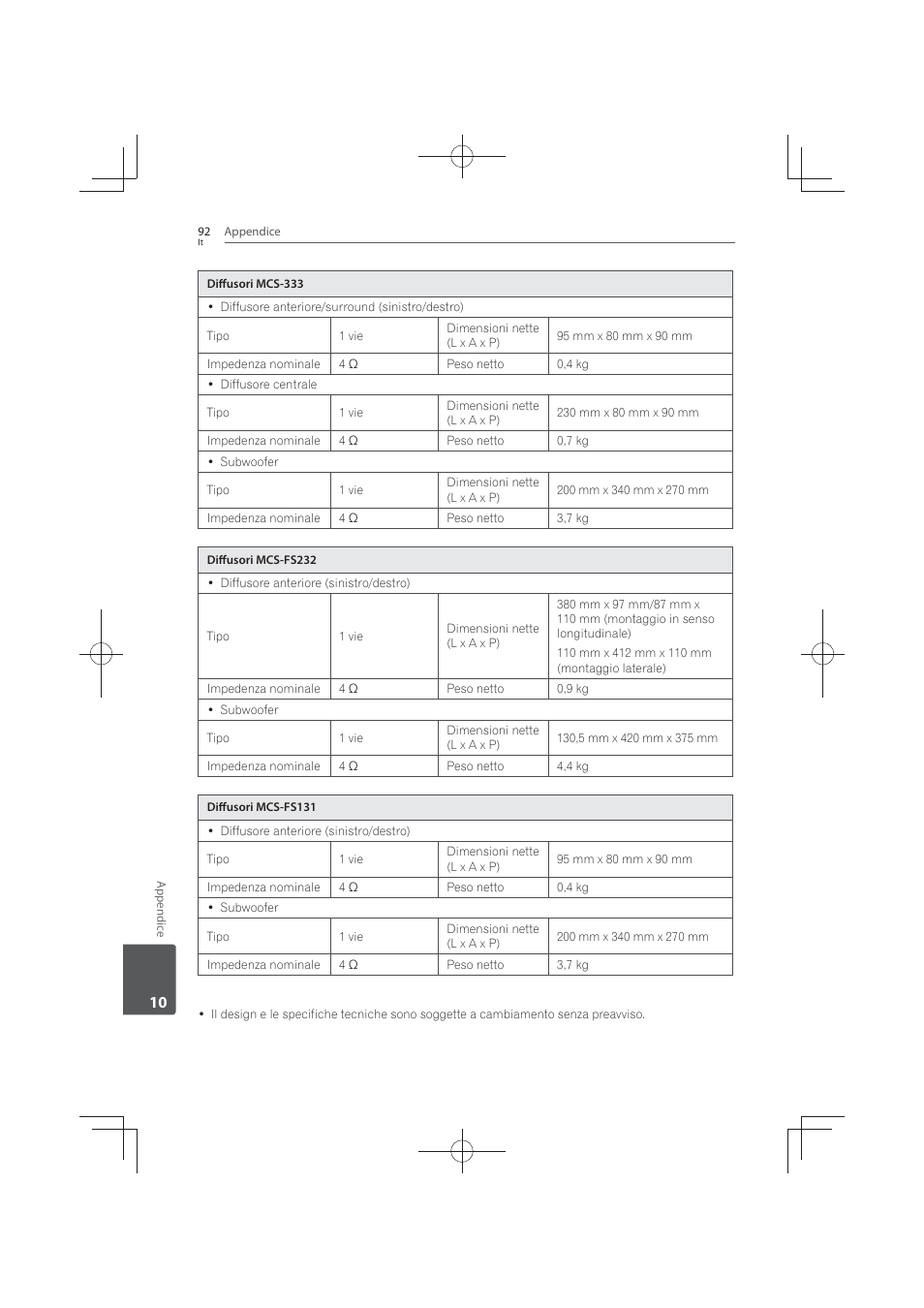 Pioneer MCS-FS131 User Manual | Page 382 / 576
