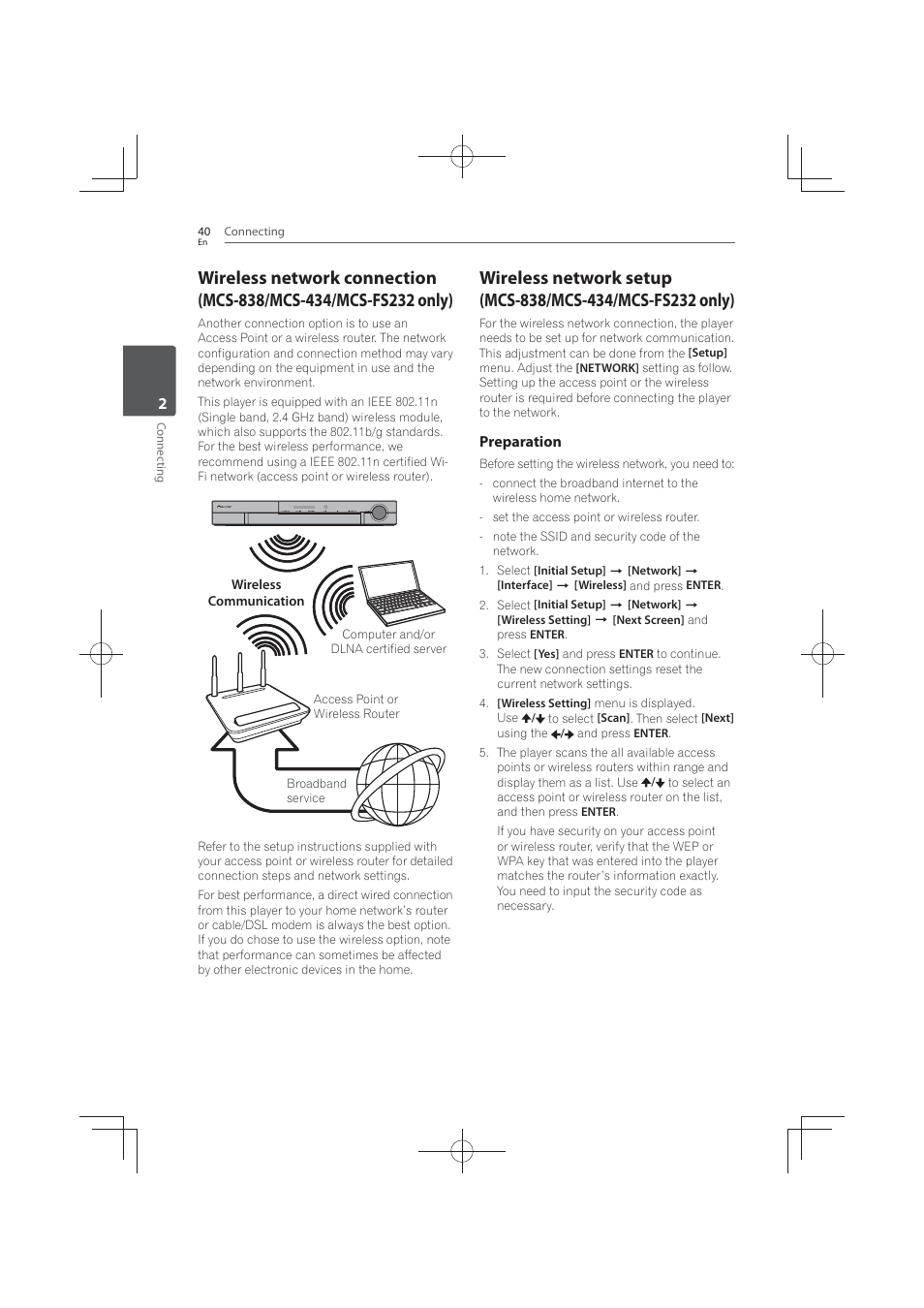 Pioneer MCS-FS131 User Manual | Page 40 / 576