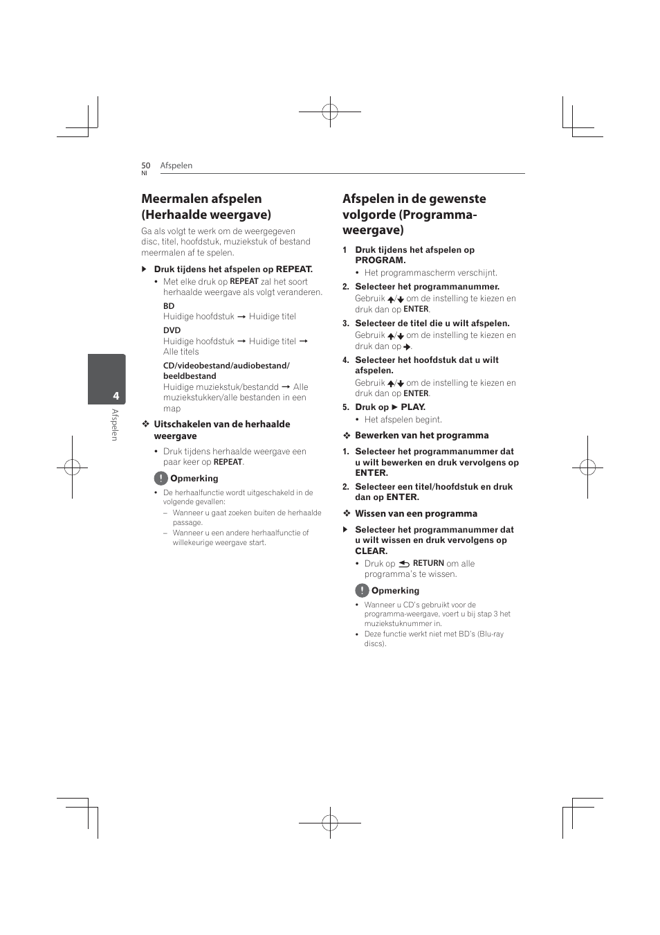 Meermalen afspelen (herhaalde weergave) | Pioneer MCS-FS131 User Manual | Page 434 / 576