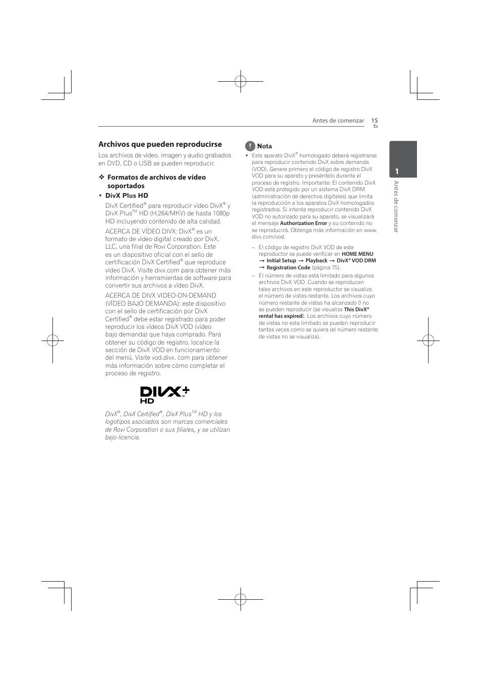 1archivos que pueden reproducirse | Pioneer MCS-FS131 User Manual | Page 493 / 576
