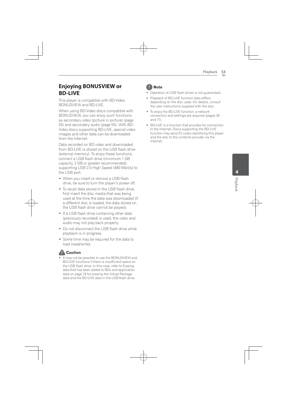 Enjoying bonusview or bd-live | Pioneer MCS-FS131 User Manual | Page 53 / 576