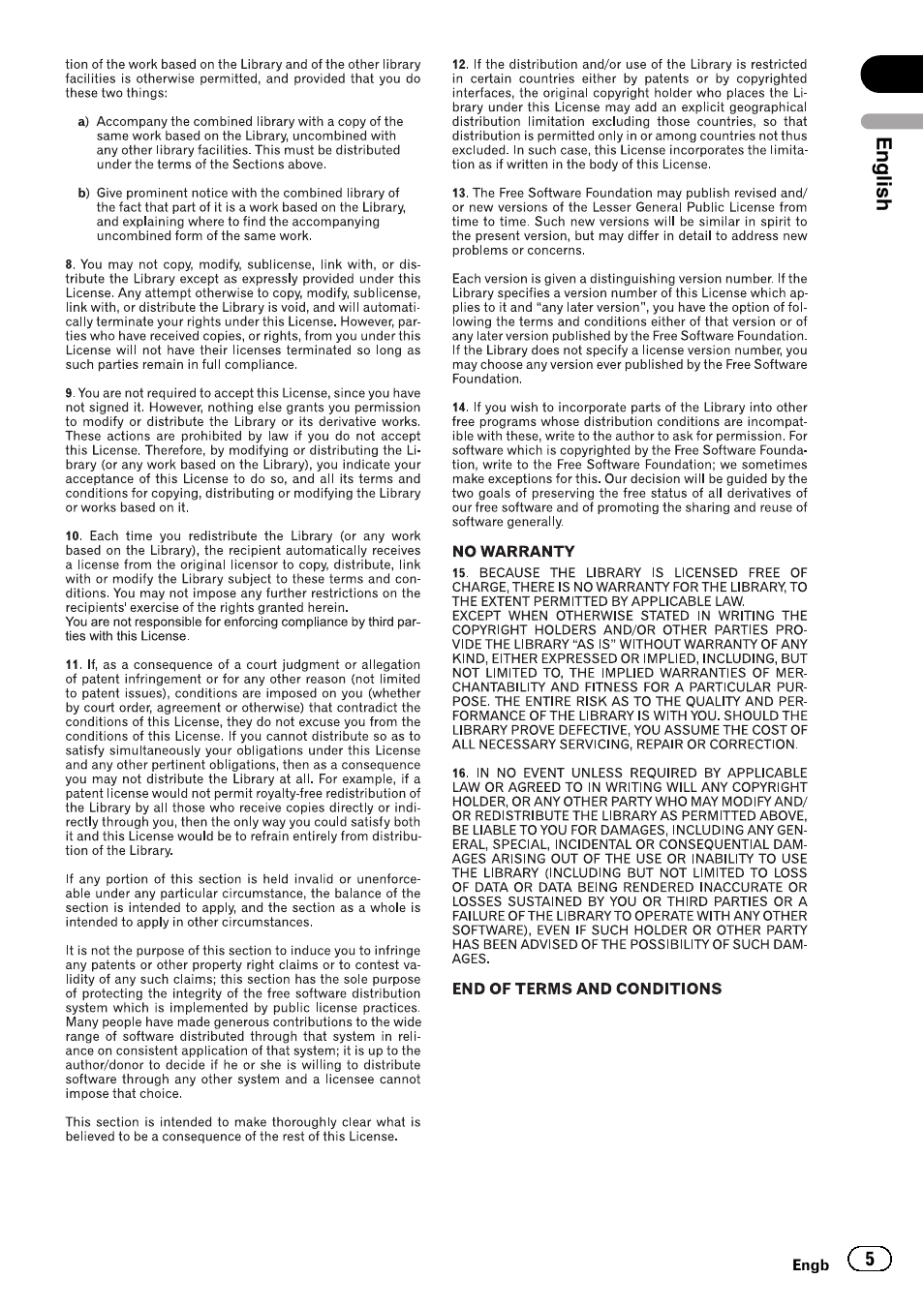 Pioneer AVIC-F310BT User Manual | Page 5 / 100