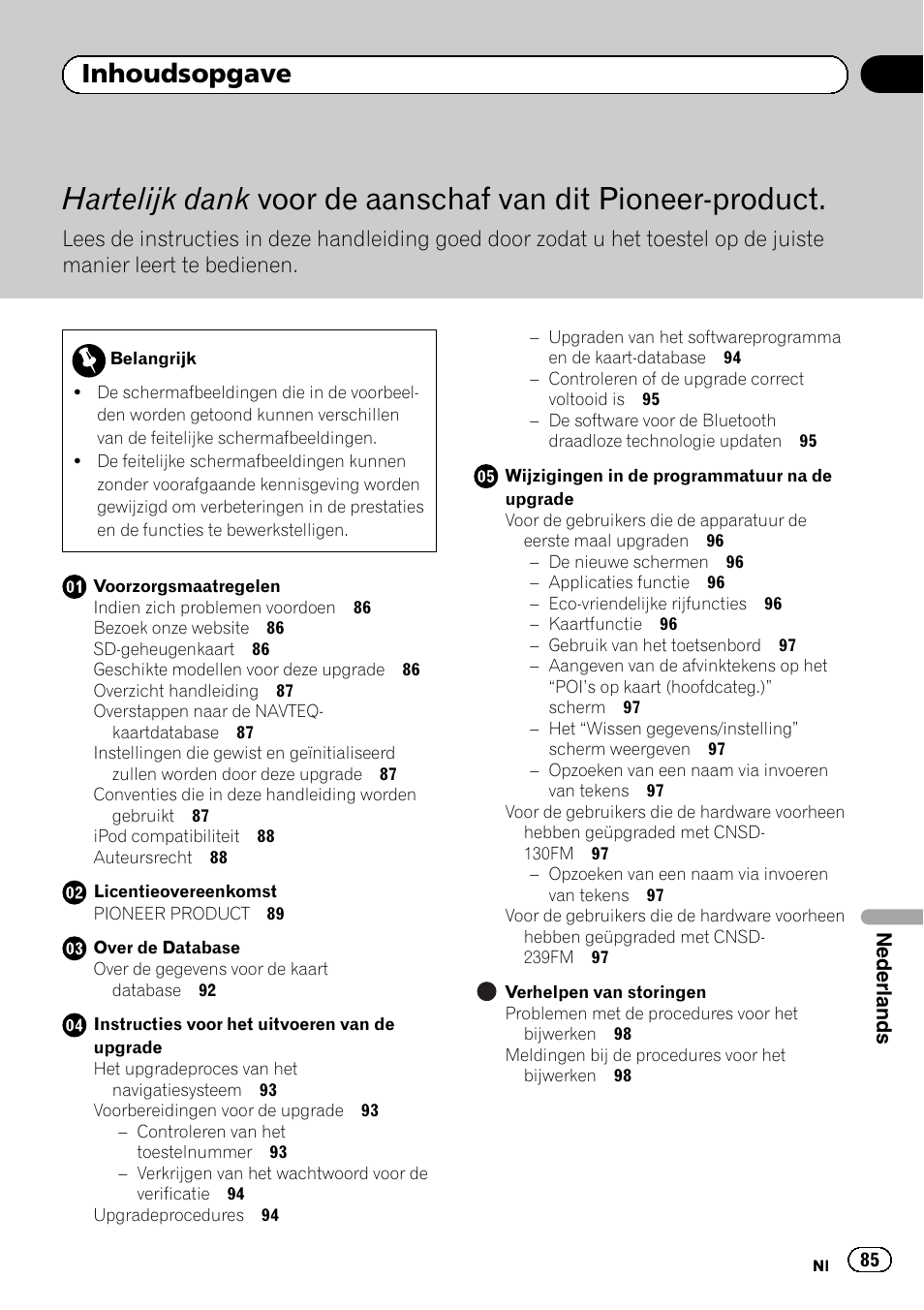 Pioneer AVIC-F310BT User Manual | Page 85 / 100