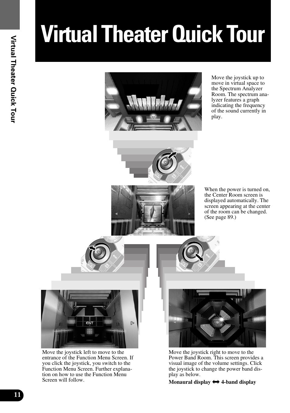 Virtual theater quick tour | Pioneer AVM-P9000R User Manual | Page 12 / 112