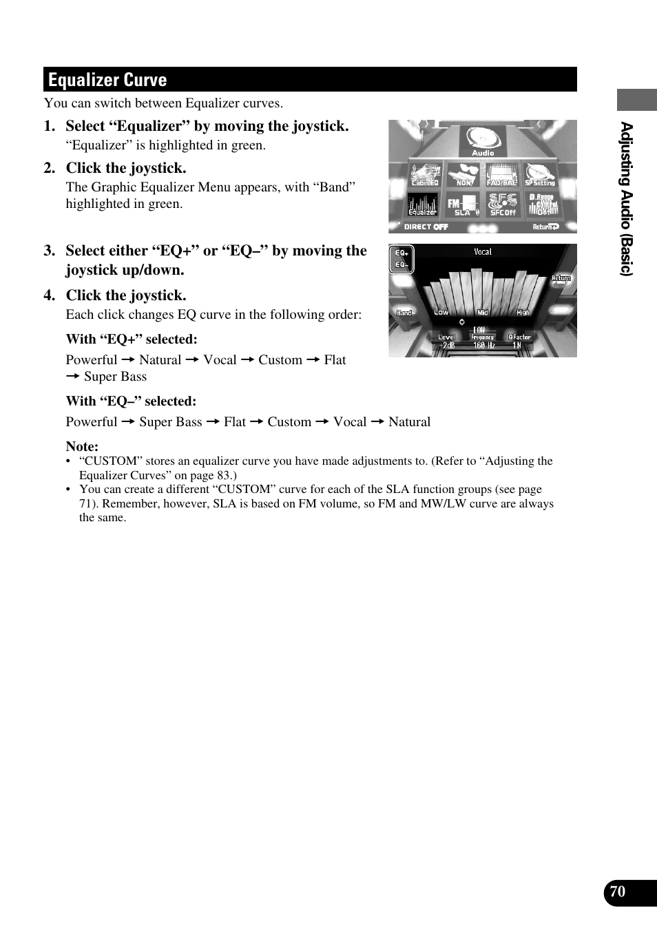 Equalizer curve | Pioneer AVM-P9000R User Manual | Page 71 / 112
