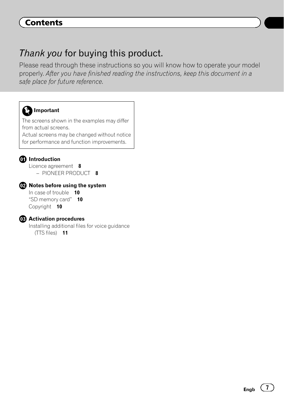 Pioneer AVIC-F10BT User Manual | Page 7 / 12