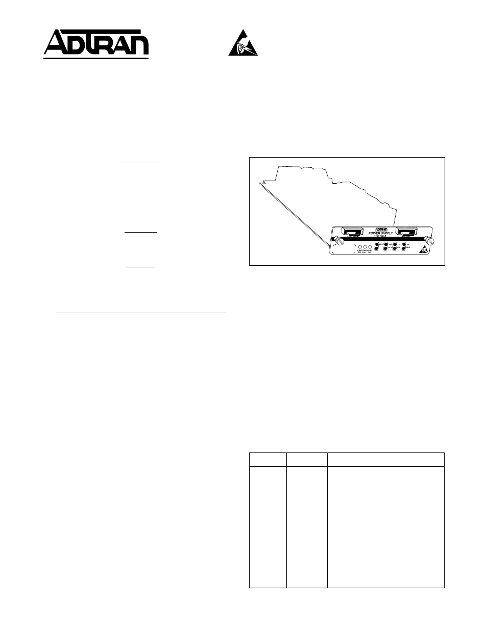 ADTRAN D4PBCU0 User Manual | 2 pages
