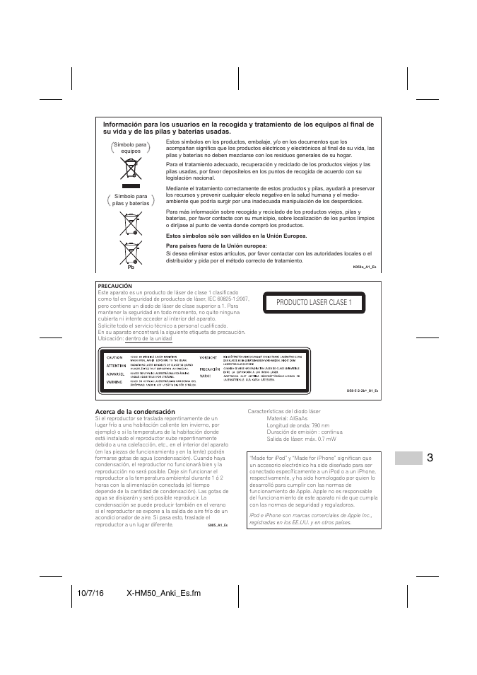 Pioneer X-HM50-K User Manual | Page 51 / 76
