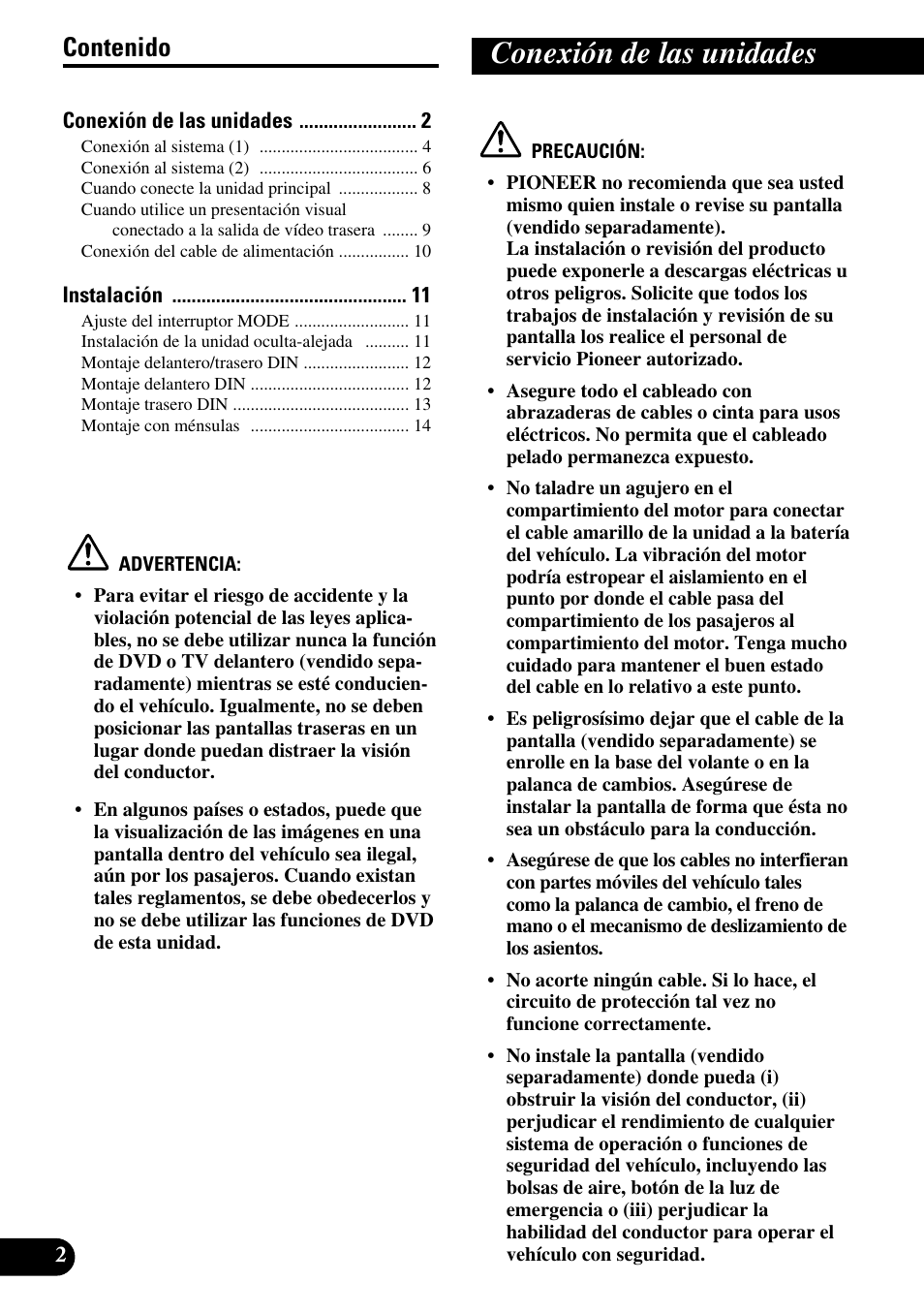 Pioneer XDV-P6 User Manual | Page 16 / 86