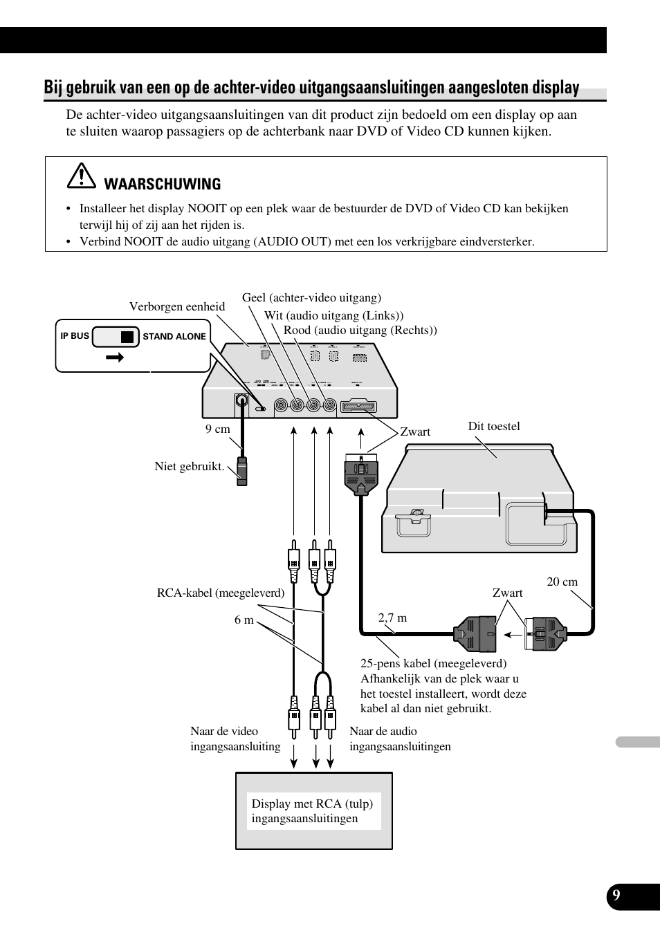 Bij gebruik van een op de | Pioneer XDV-P6 User Manual | Page 79 / 86