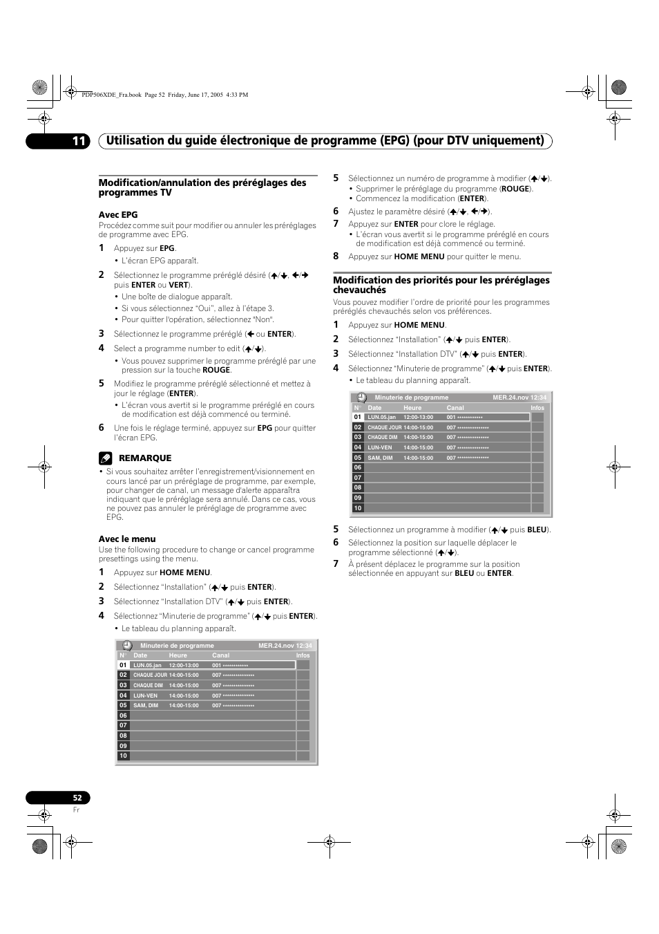 Pioneer PDP-506XDE User Manual | Page 130 / 236