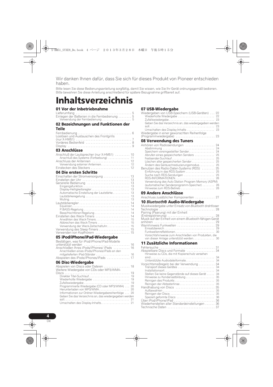 Pioneer X-HM51-S User Manual | Page 76 / 256